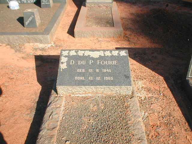 FOURIE D. du P. 1945-1965