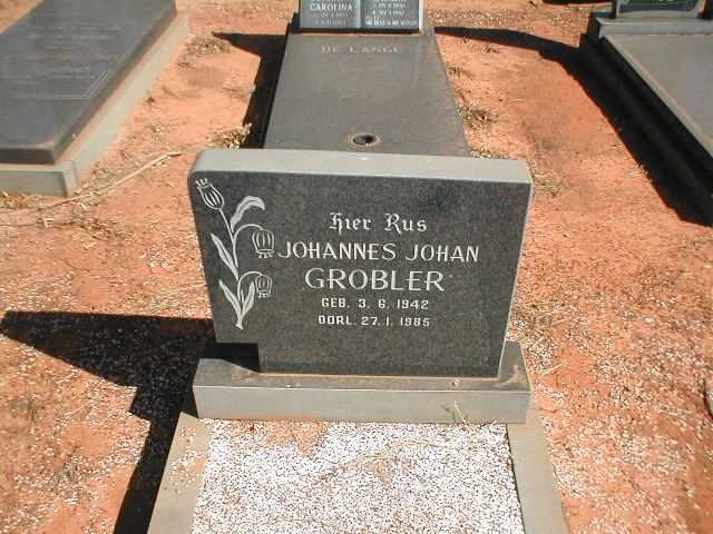 GROBLER Johannes Johan 1942-1985