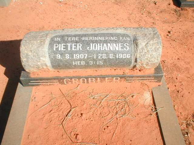 GROBLER Pieter Johannes 1907-1986