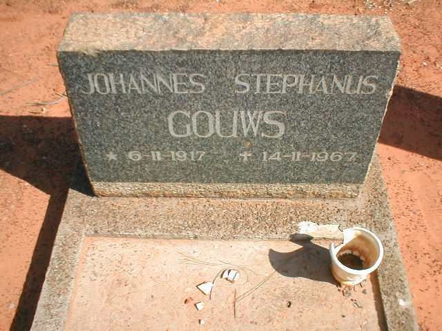 GOUWS Johannes Stephanus 1917-1967