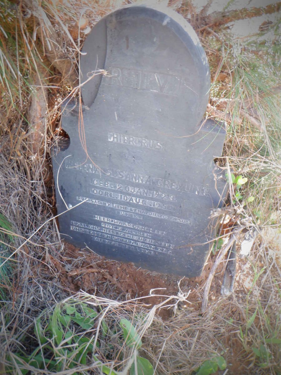 GREYLING Helena Susanna 1923-1950