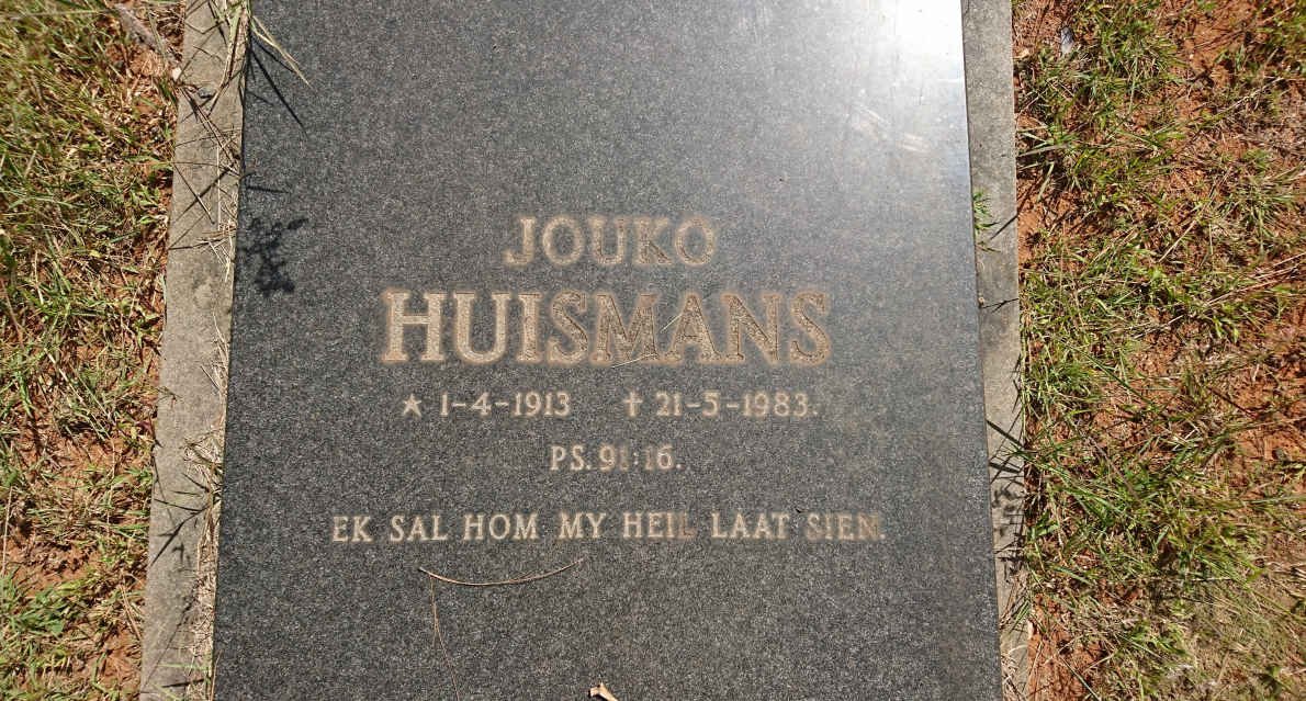 HUISMANS Jouko 1913-1983 &amp; Roeloffina HUISMAN 1915-1981
