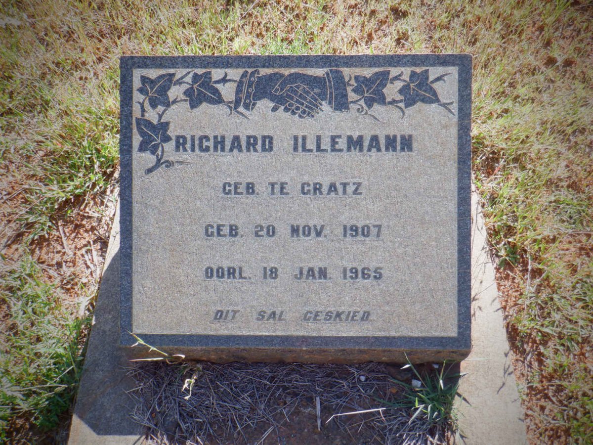 ILLEMANN Richard nee TE CRATZ 1907-1965