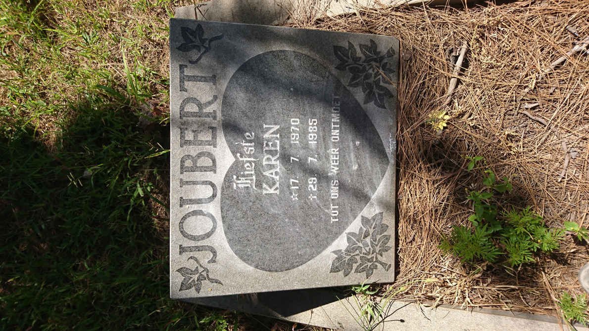 JOUBERT Karen 1970-1985