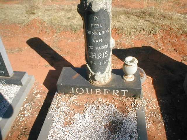 JOUBERT Chris 1914-1974