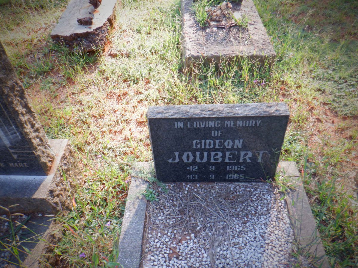 JOUBERT Gideon 1965-1965