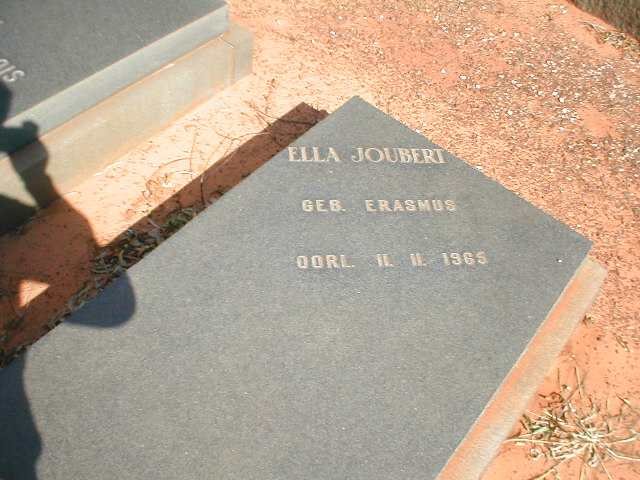 JOUBERT Ella geb. ERASMUS -1965