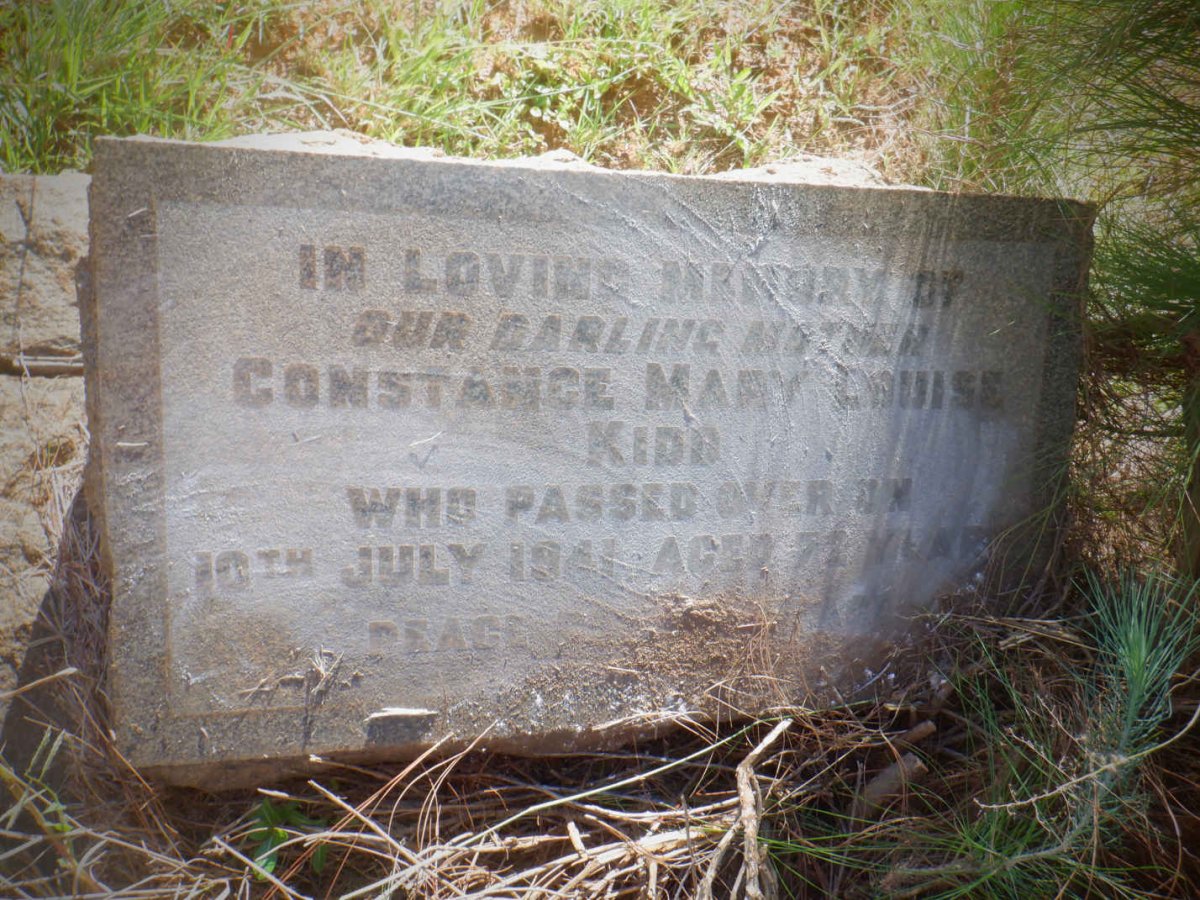 KIDD Constance Mary Louise -1941