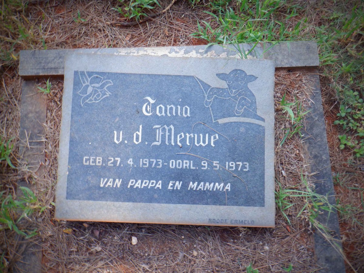 MERWE Tania, v.d. 1973-1973