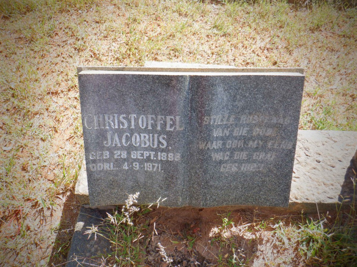 MINNAAR Christoffel Jacobus 1886-1971 &amp; Emmely Sophia Magdalena V.D. MERWE 1882-1965