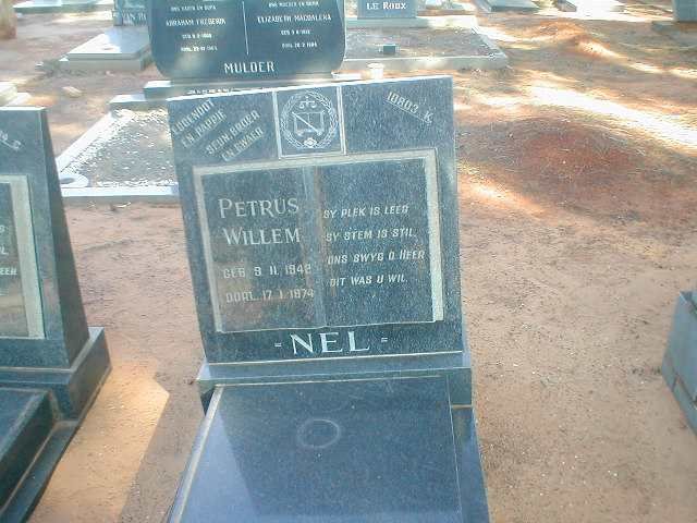 NEL Petrus Willem 1942-1974