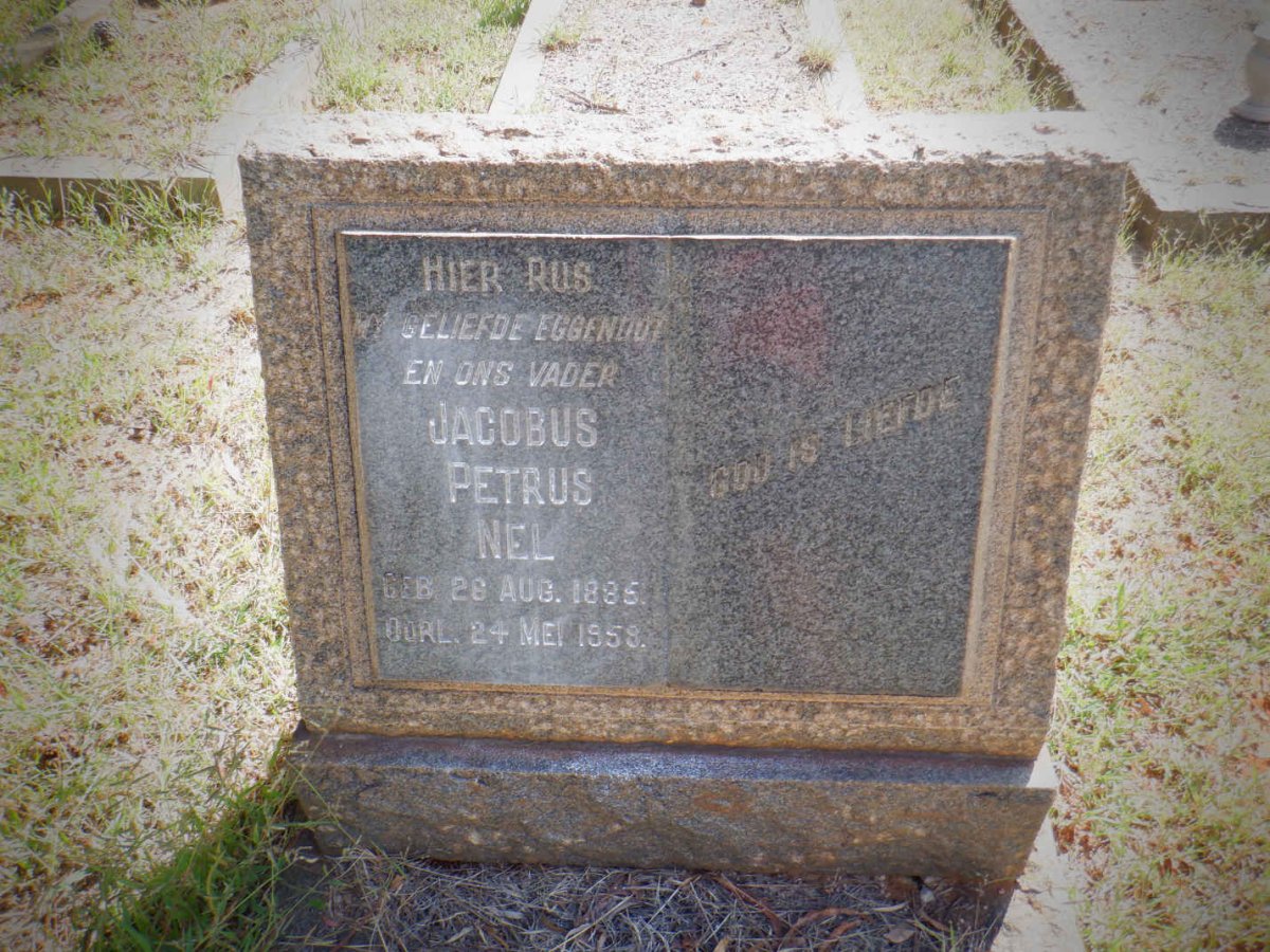 NEL Jacobus Petrus 1885-1959