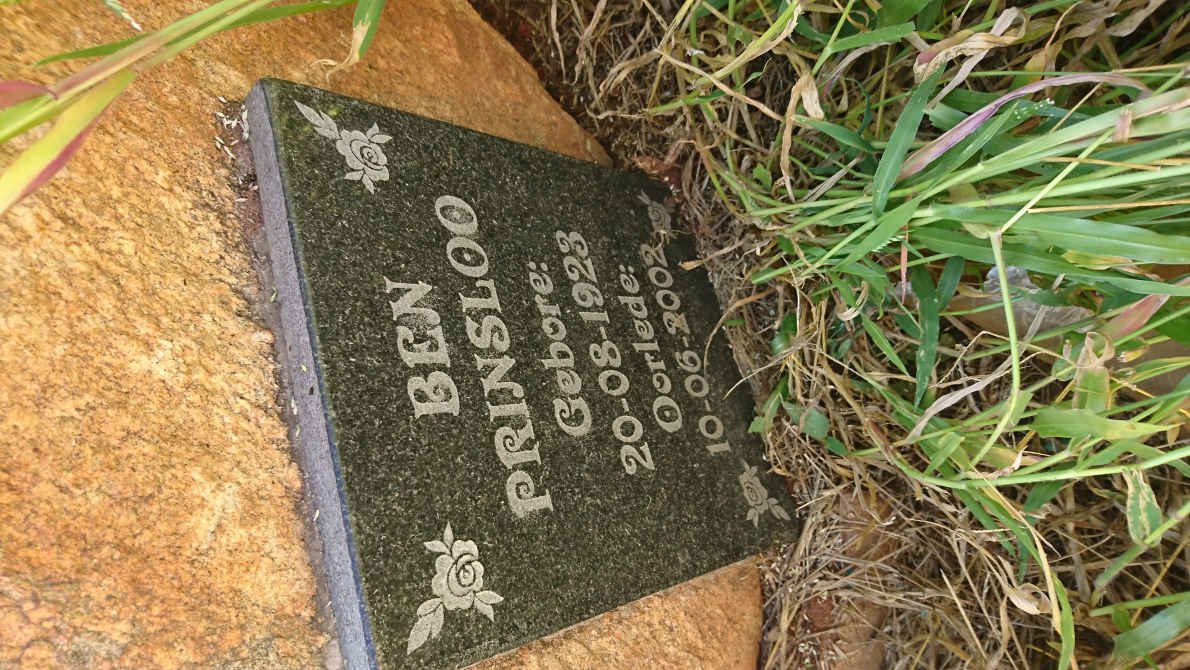 PRINSLOO Ben 1923-2002