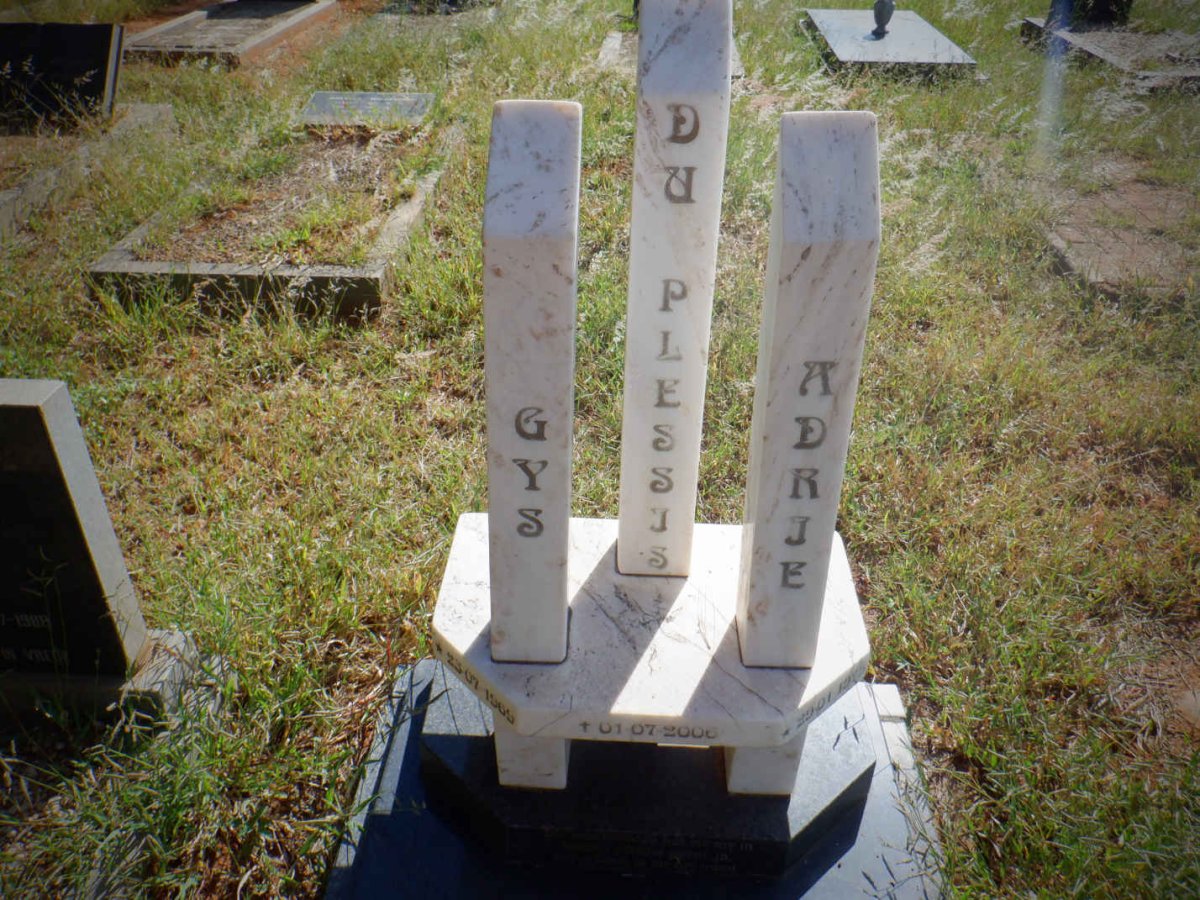 PLESSIS Gys, du 1969-2006 &amp; Adrie 1975-2006