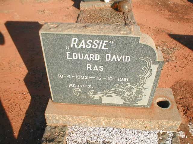 RAS Eduard David 1933-1961