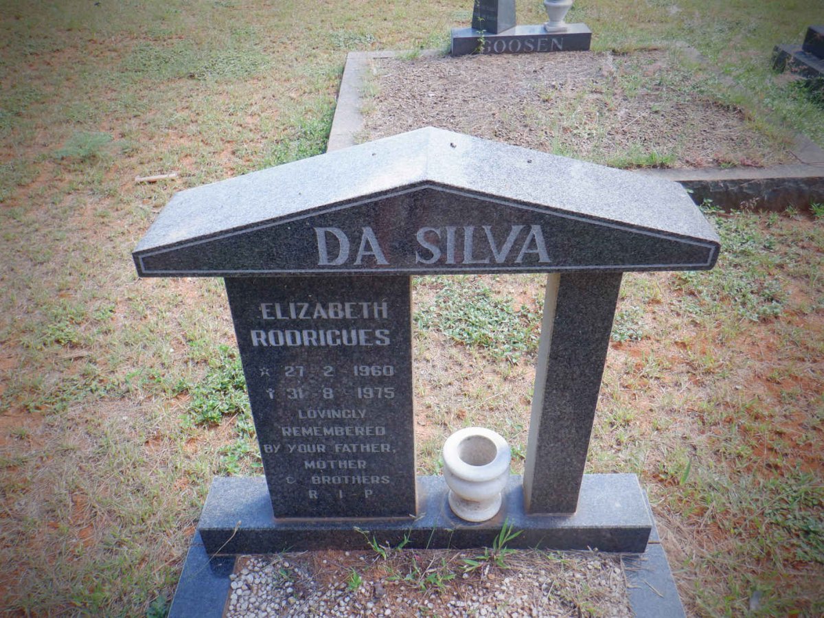 SILVA Elizabeth Rodrigues, da 1960-1975