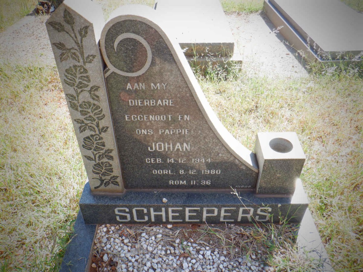 SCHEEPERS Johan 1944-1980