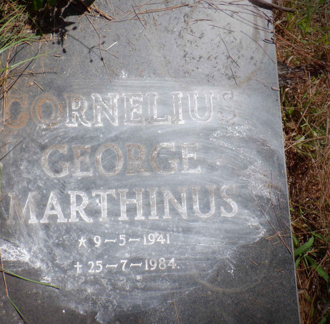 STRYDOM Cornelius George Marthinus 1941-1984