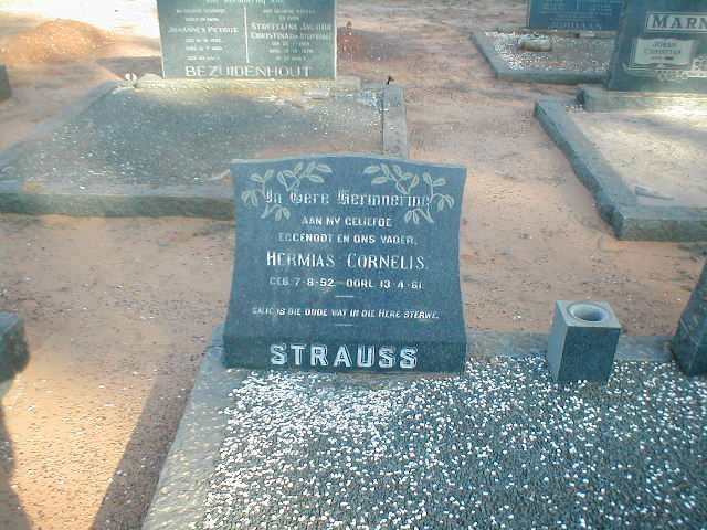 STRAUSS Hermias Cornelis 1892-1961