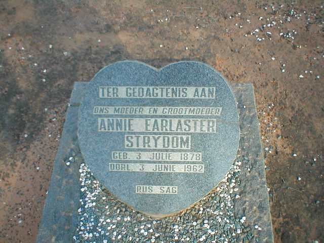 STRYDOM  Annie Earlaster 1878-1962