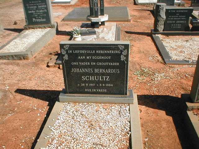 SCHULTZ Johannes Bernardus 1917-1984