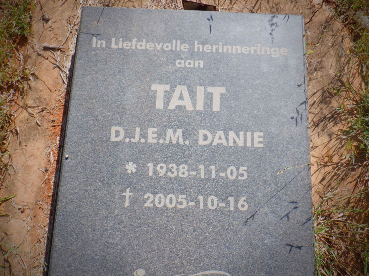TAIT D.J.E.M. 1938-2005
