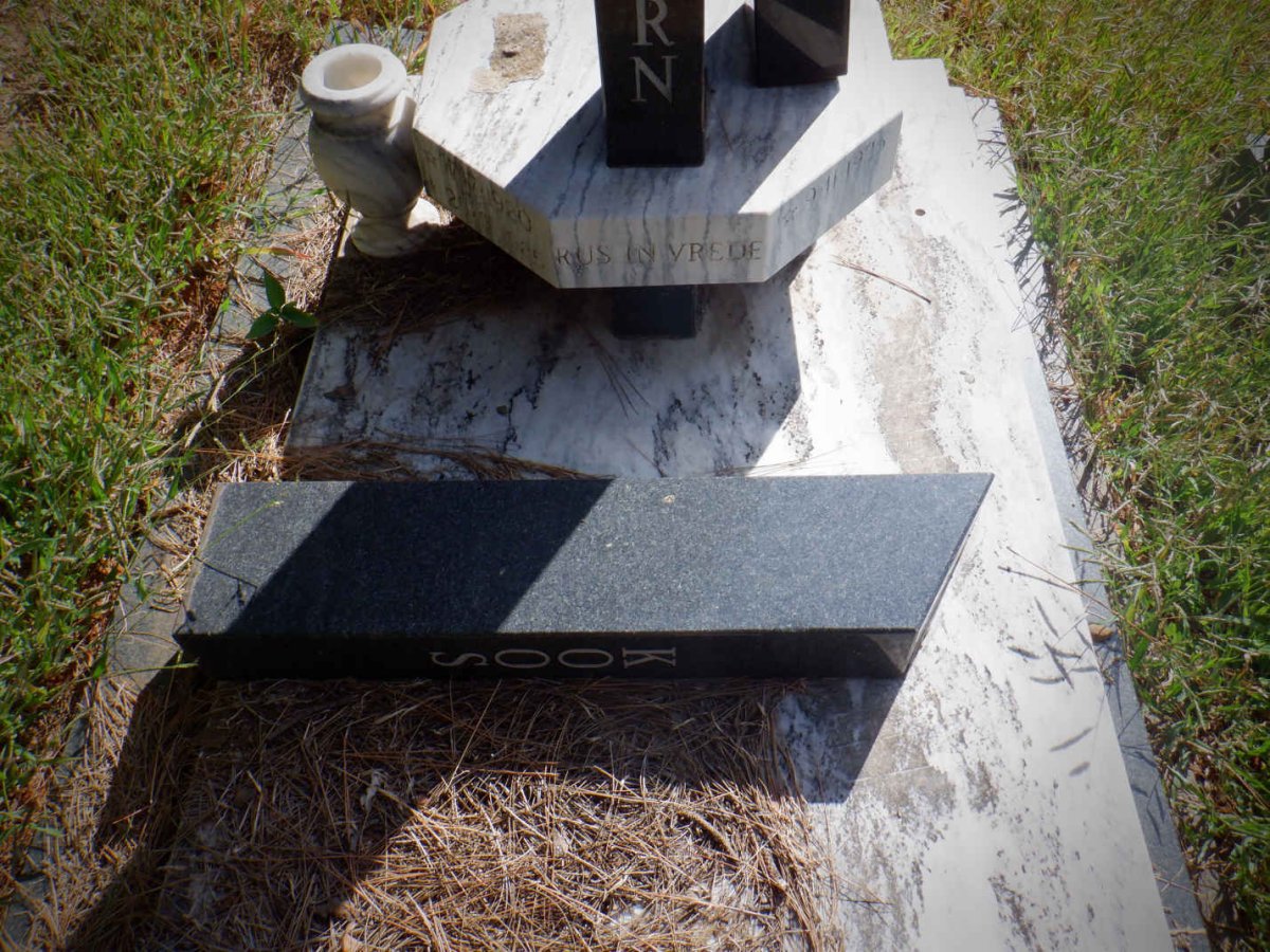 TRIBELHORN Koos 1920-1985 &amp; Anna 1925-