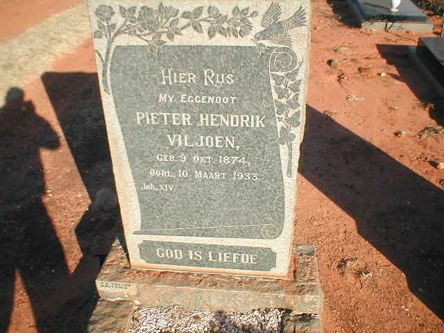 VILJOEN Pieter Hendrik 1874-1933