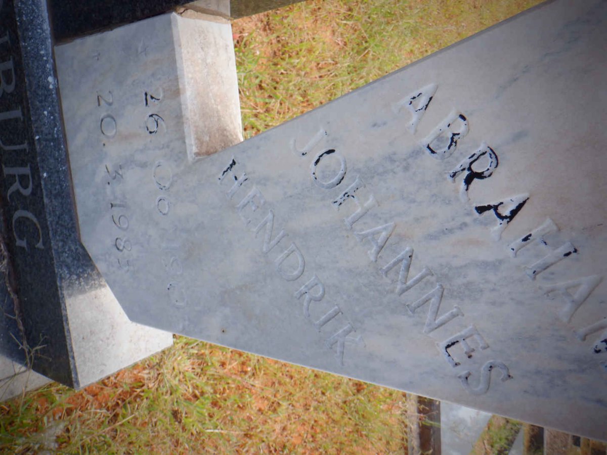 WANNENBURG Abraham Johannes Hendrik 1903-1985 &amp; Anna Catharina Susanna 1909-1982