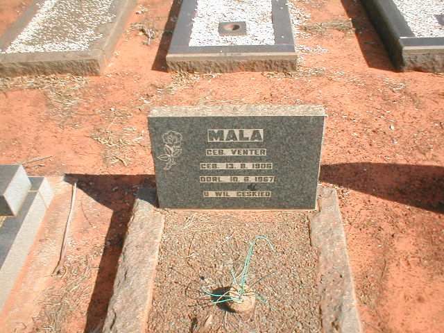 ? Mala nee VENTER 1906-1967