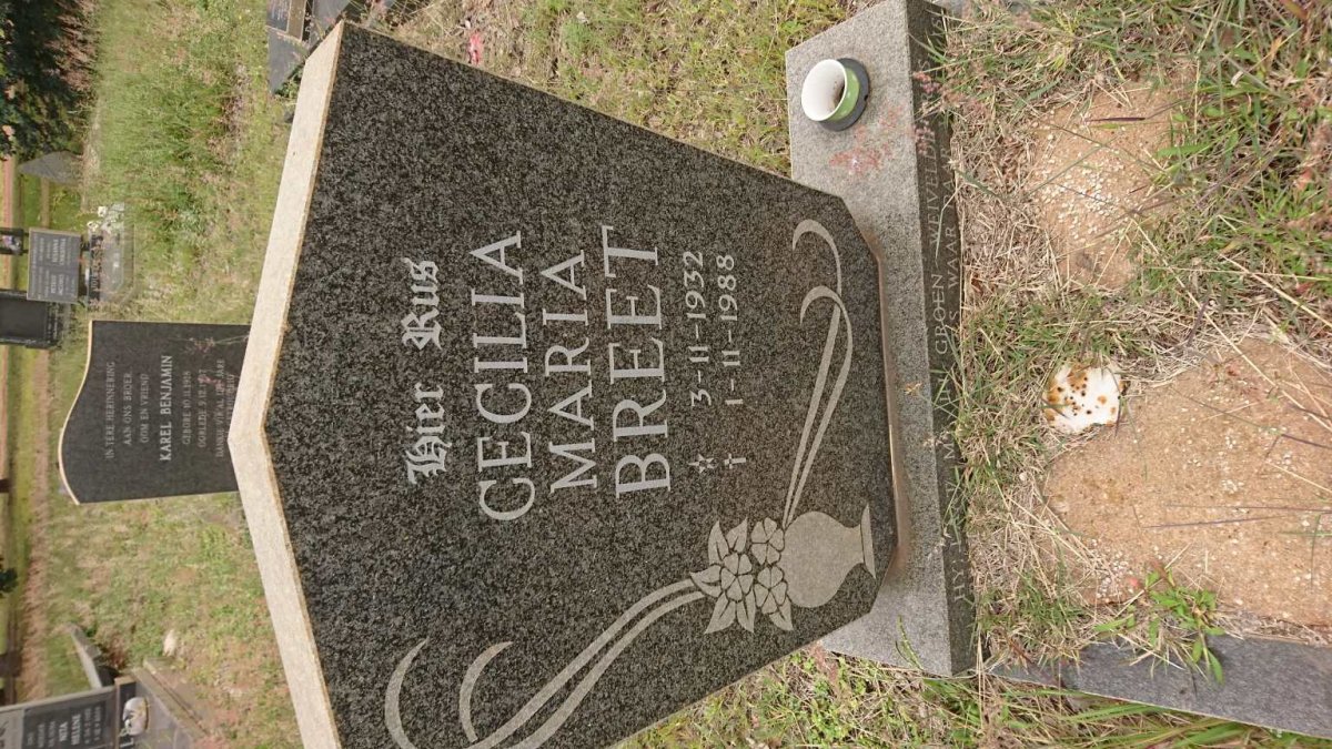 BREET Cecilia Maria 1932-1988