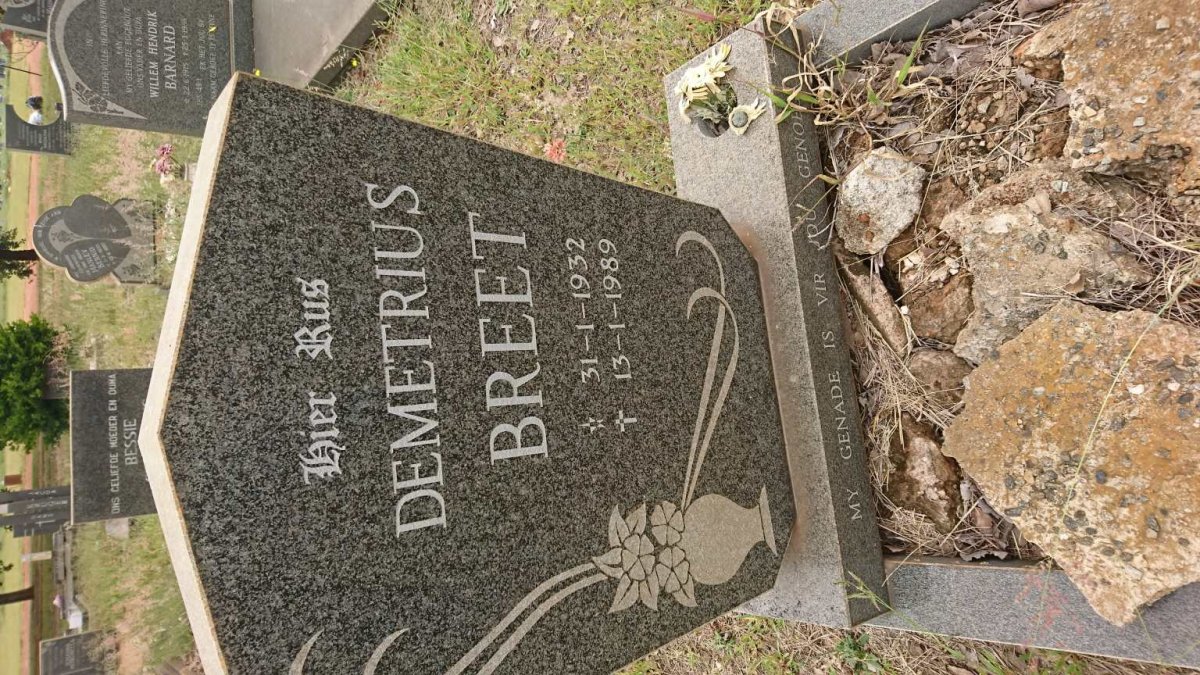 BREET Demetrius 1932-1989