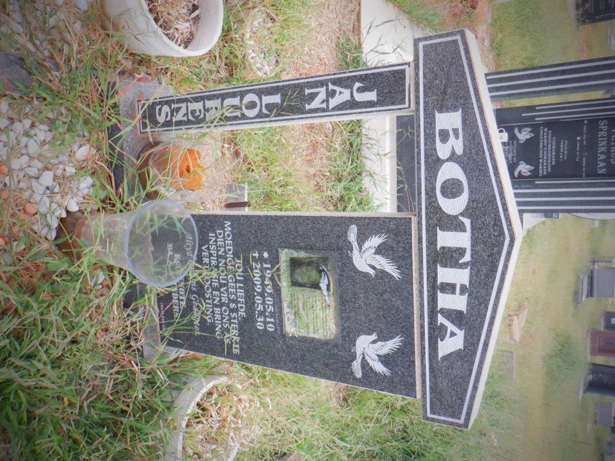 BOTHA Jan Lourens 1949-2009