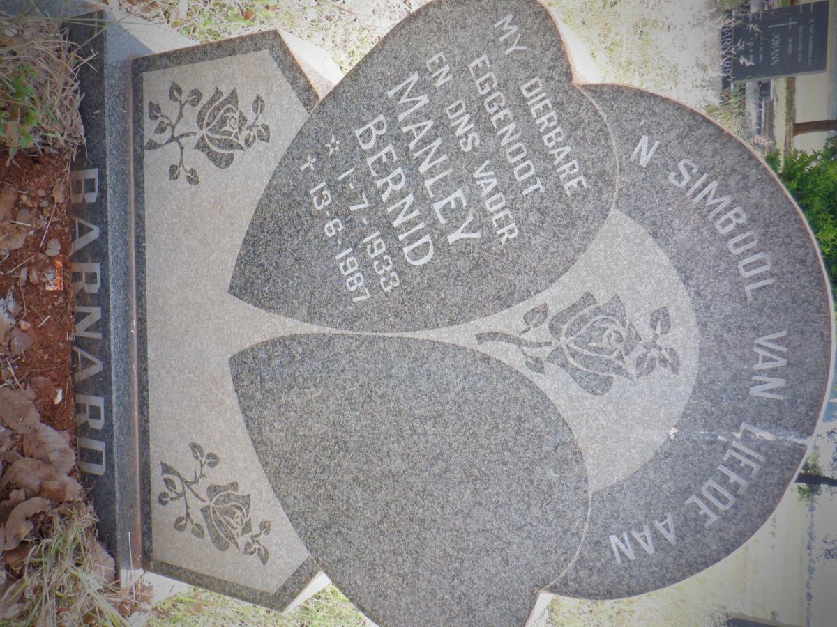 BARNARD Manley Bernid 1933-1987
