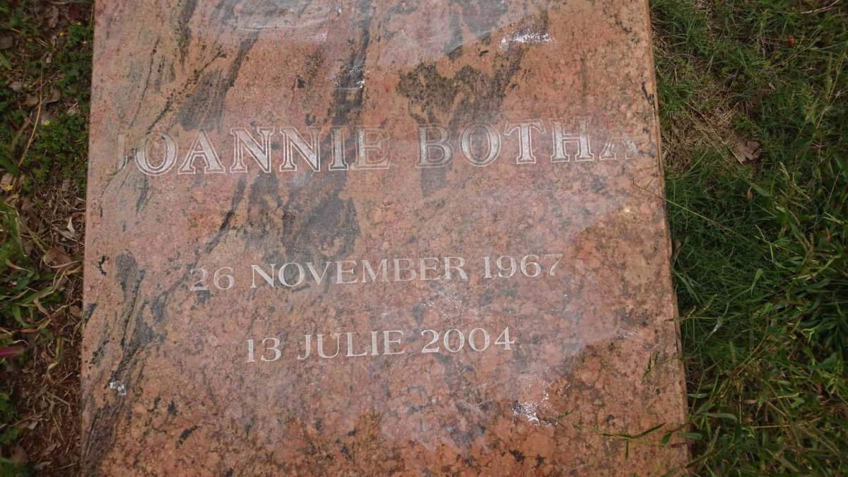 BOTHA Joannie 1967-2004