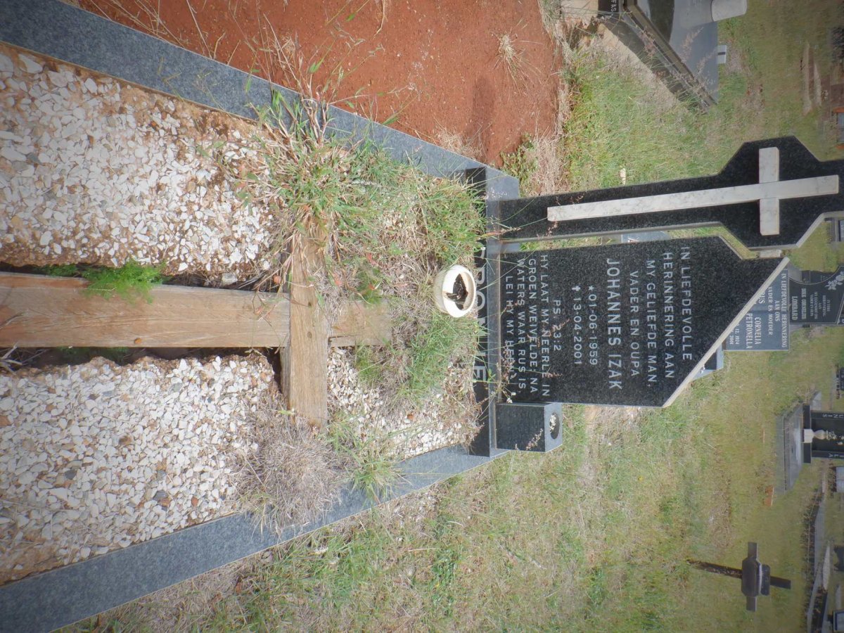CRONJE Johannes Izak 1959-2001