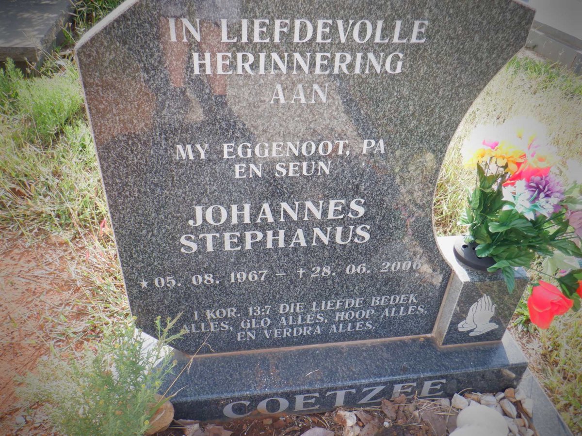 COETZEE Johannes Stephanus 1967-2006