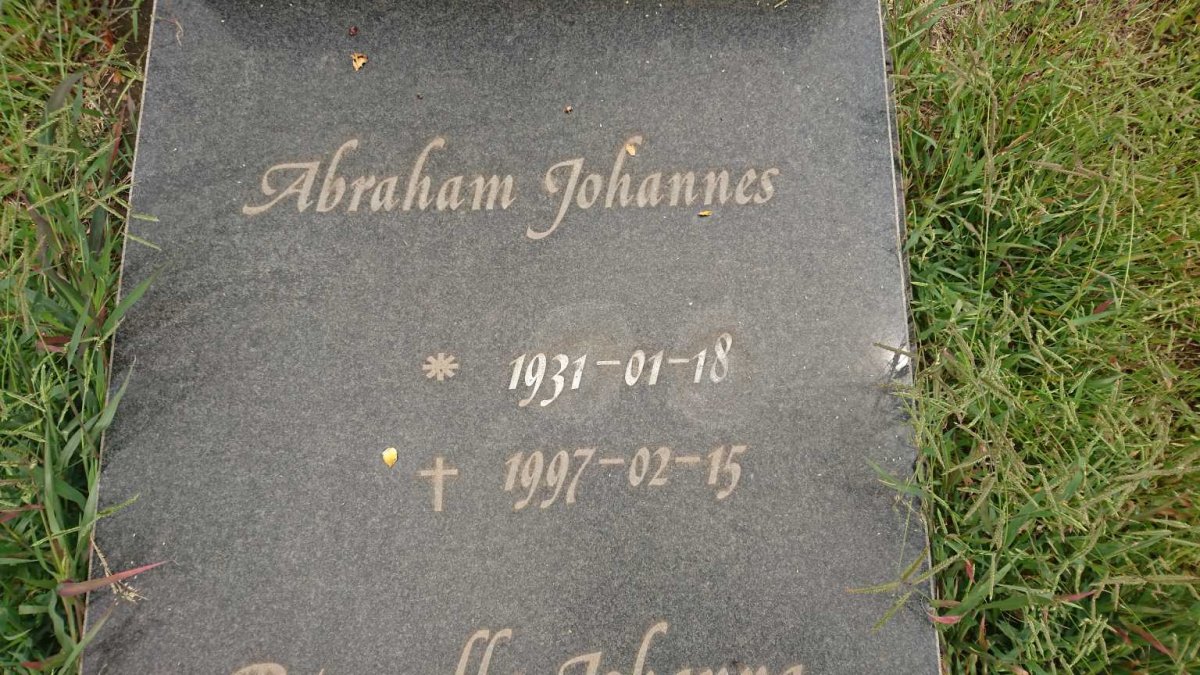 CHAMBERS Abraham Johannes 1931-1997