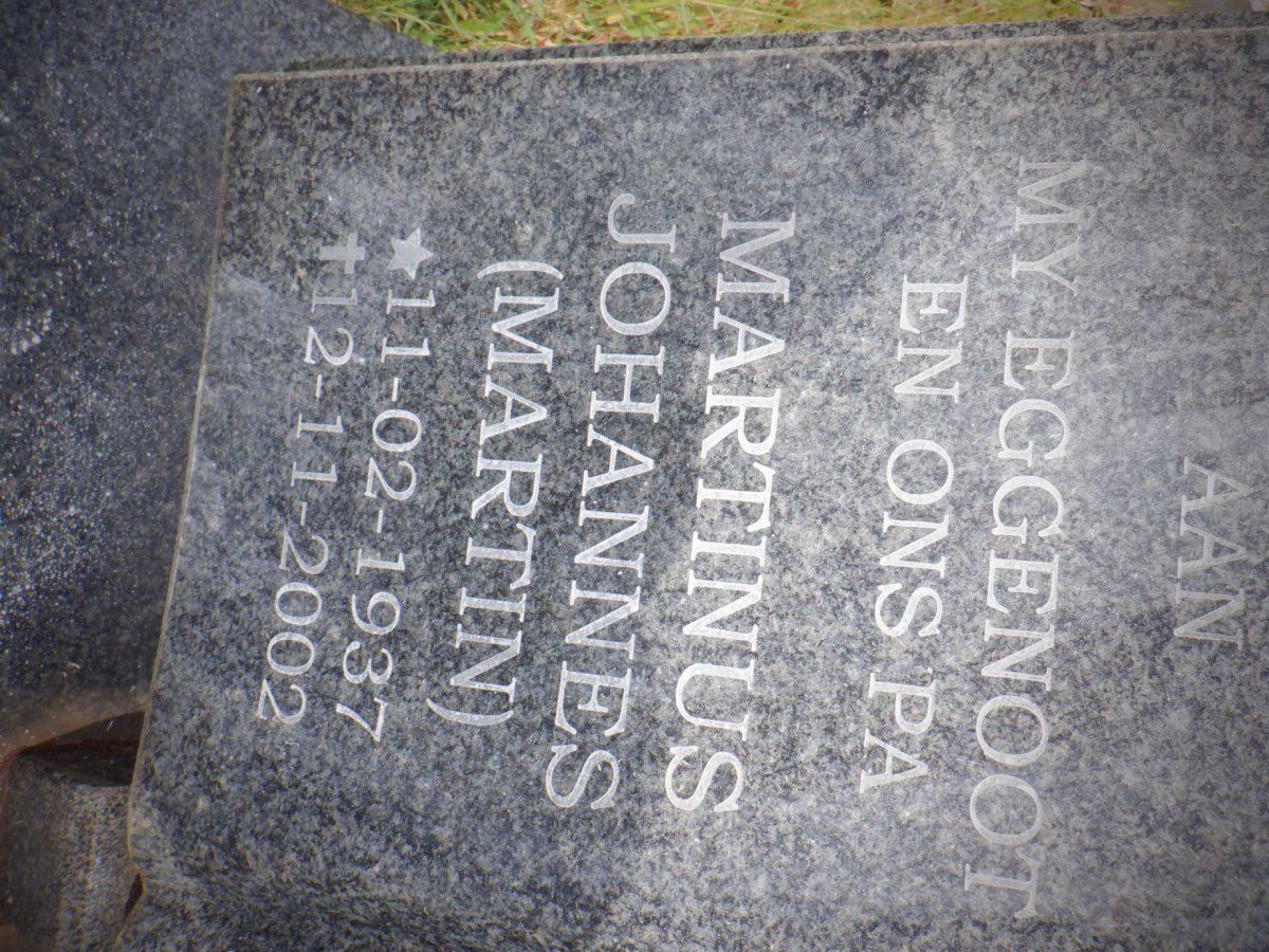 DELPORT Martinus Johannes 1937-2002