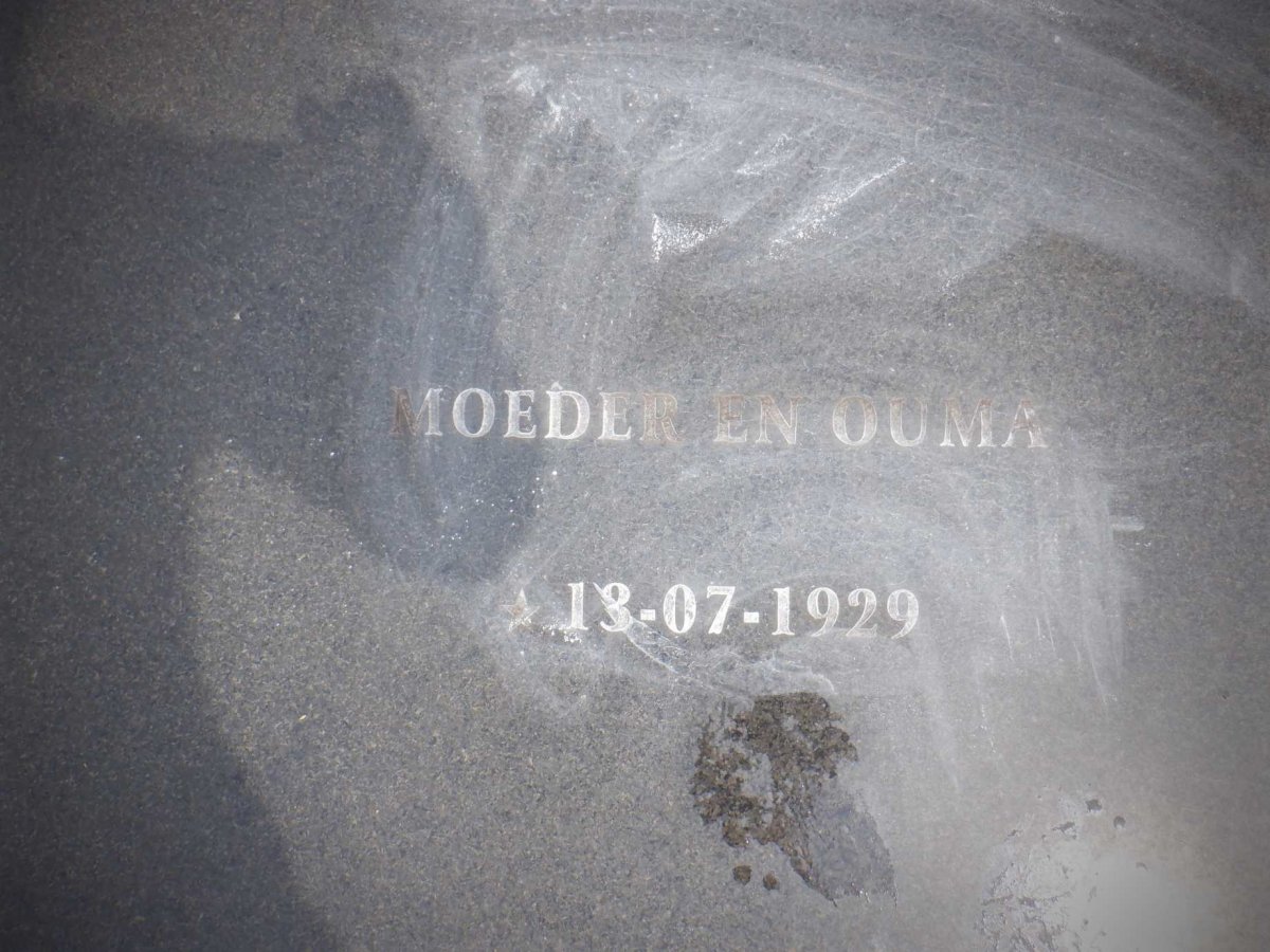 DIGUE Theunis 1922-2000 &amp; Heila 1929-