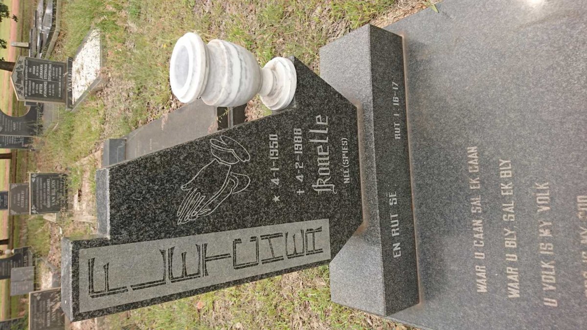 FLETCHER Ronelle 1950-1988