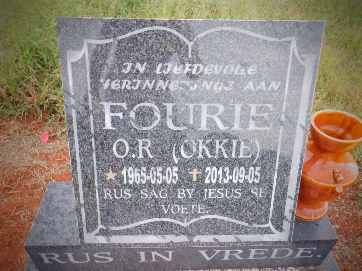 FOURIE O.R. 1965-2013