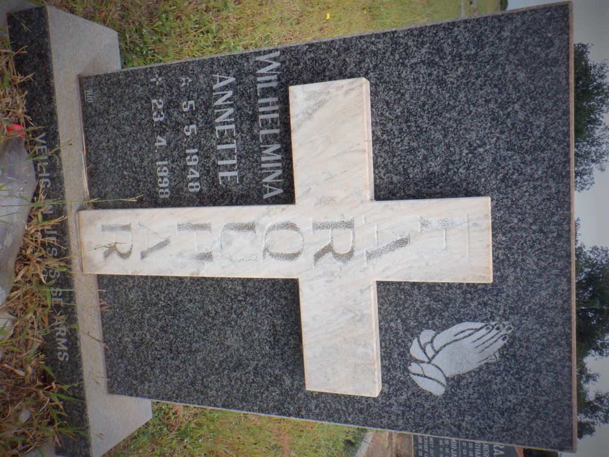 FARQUHAR Wilhelmina Annette 1948-1998
