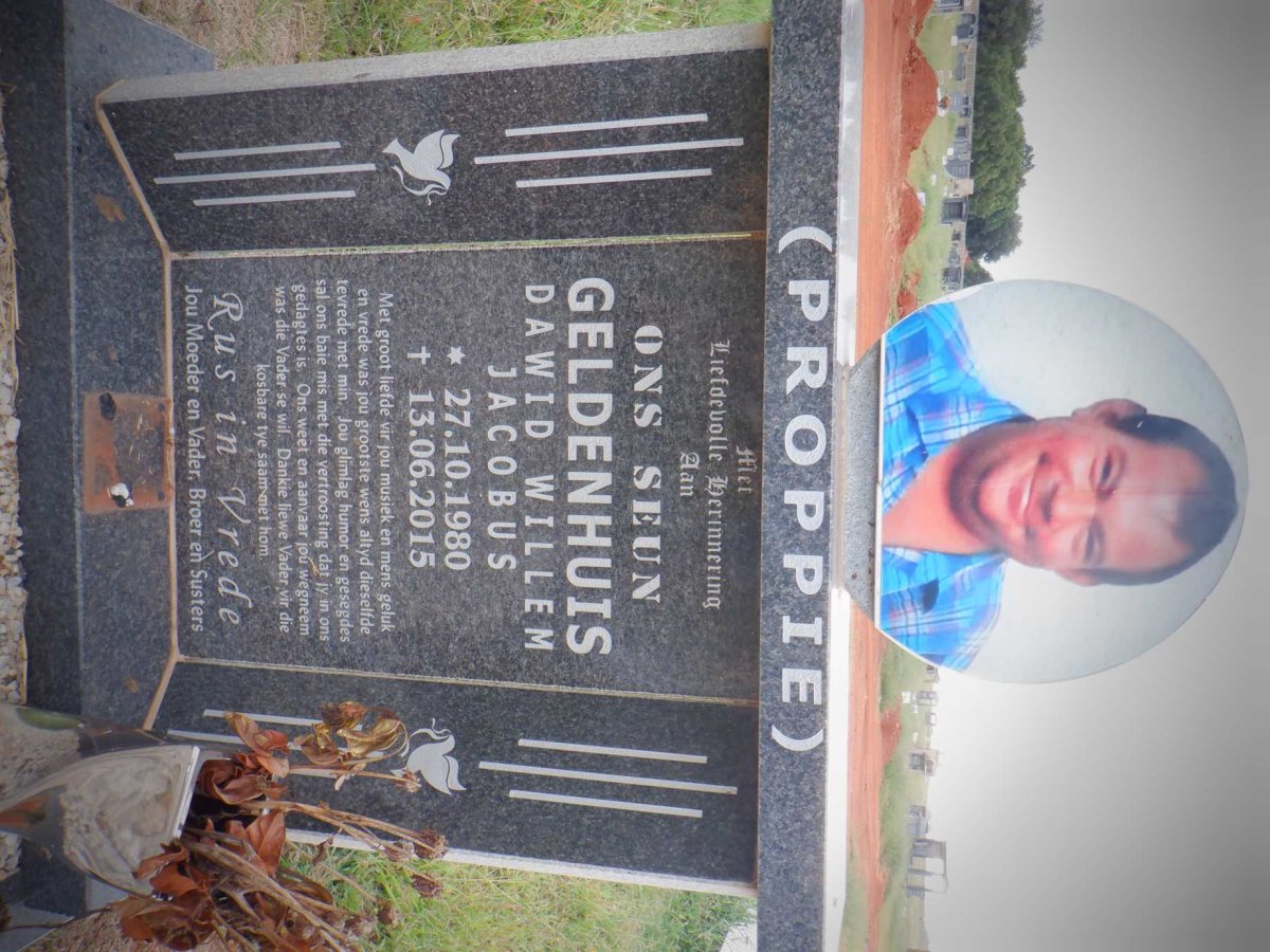GELDENHUIS Dawid Willem Jacobus 1980-2015