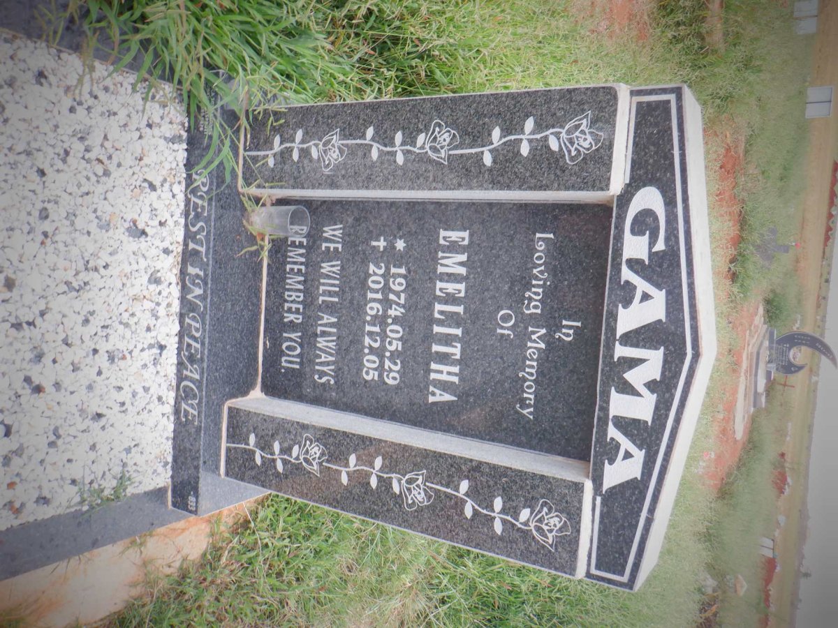 GAMA Emelitha 1974-2016