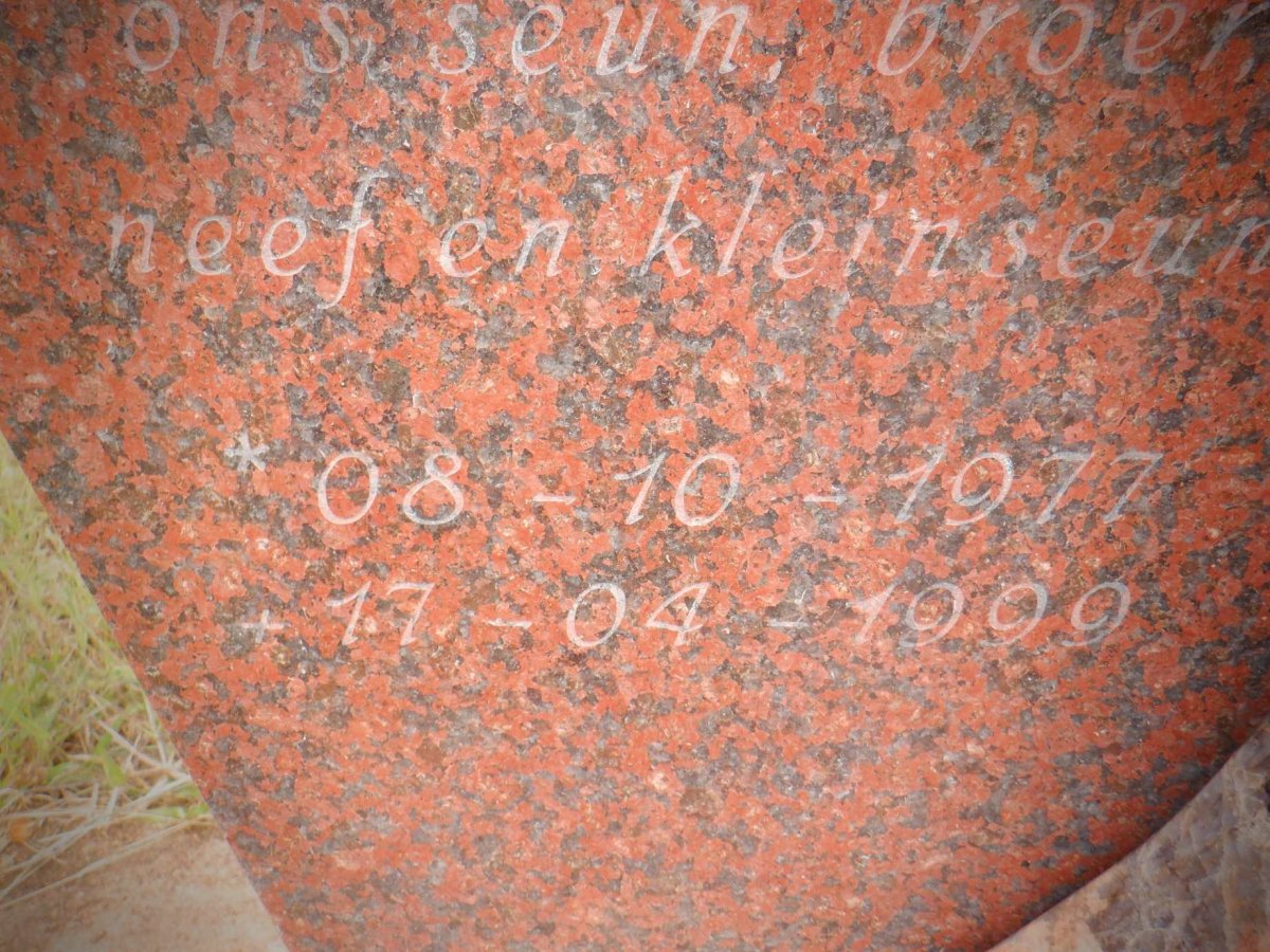 GELDENHUYS Barry 1977-1999