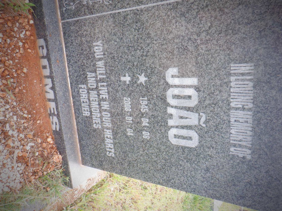GOMES Joao 1945-2008