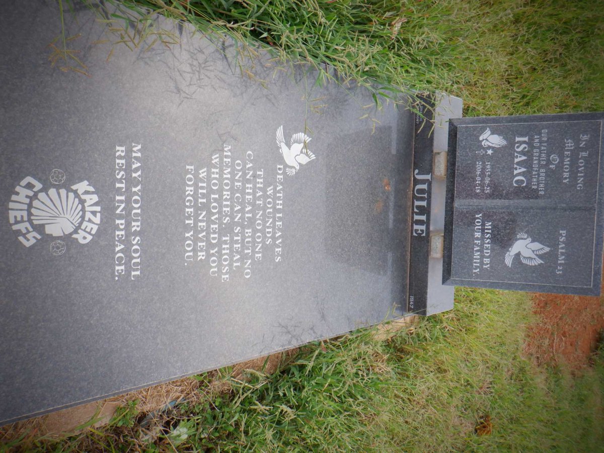 JULIE Isaac 1955-2006