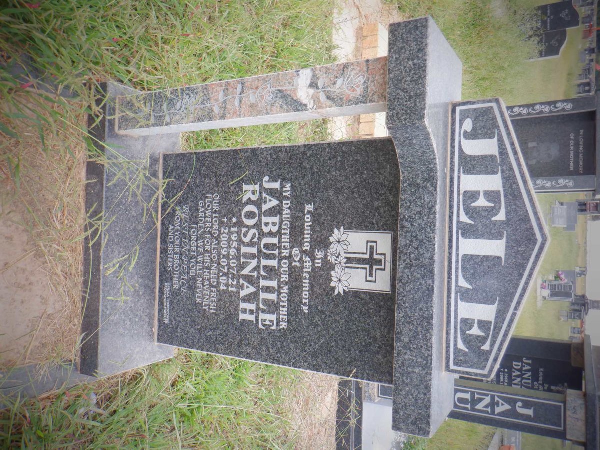 JELE Jabulile Rosinah 1956-2009