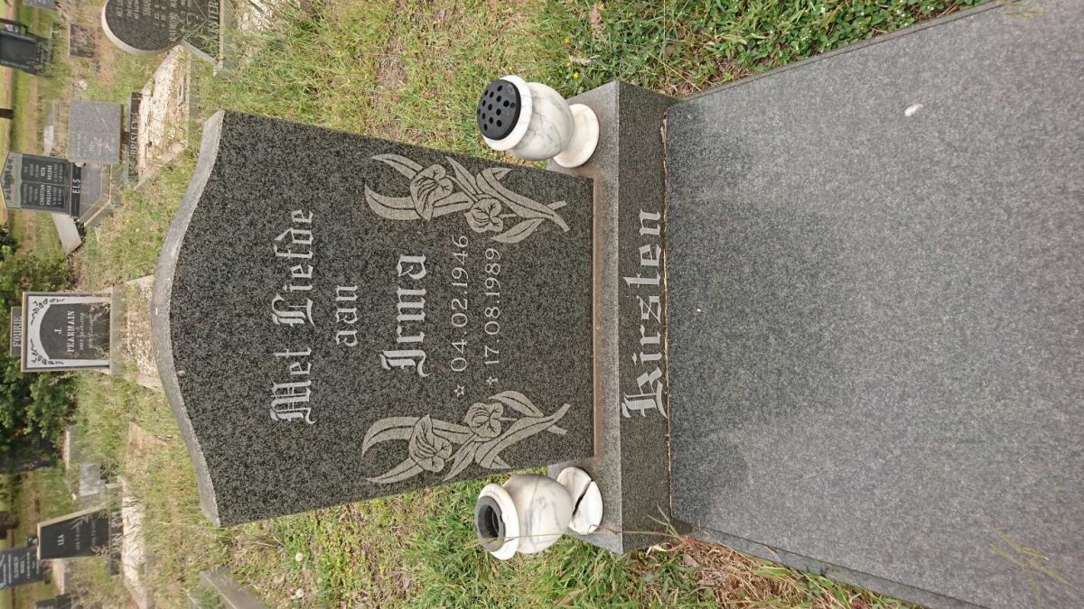 KIRSTEN Irma 1946-1989